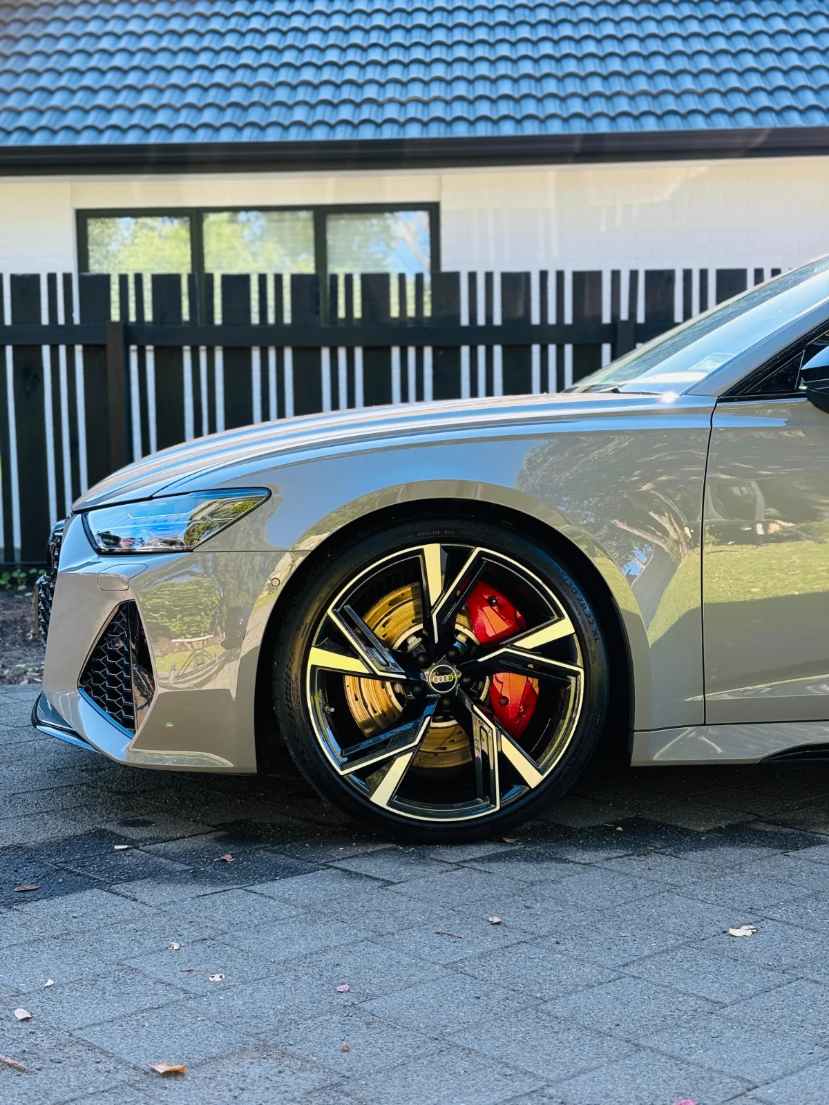 Audi RS6 wheel ceramic coating Tauranga